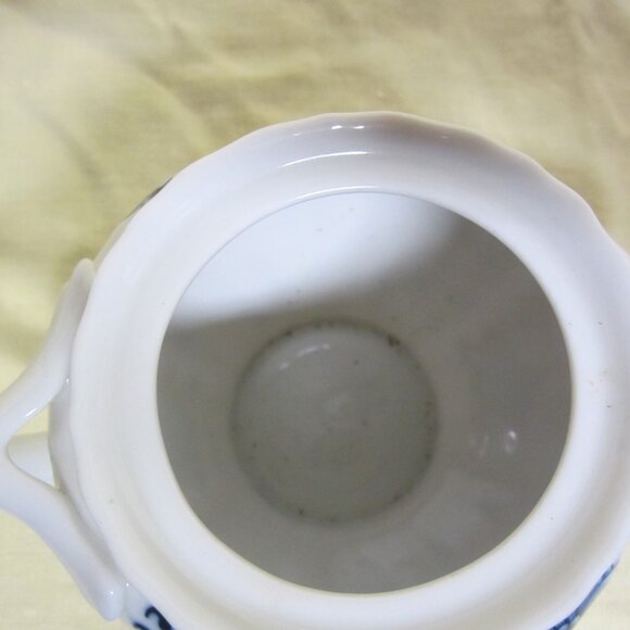 VTG BLUE DANUBE SUGAR BOWL, NO LID, JAPAN, PORCELAIN - Picture 6 of 6